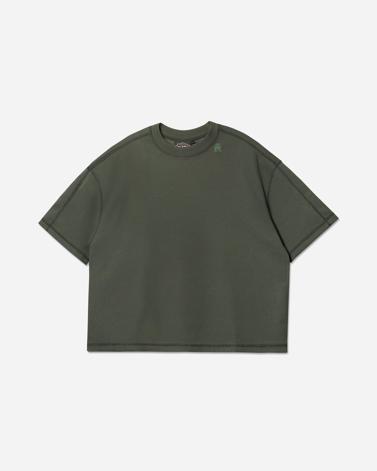 FABRICATOR WAFFLE TEE MOSS