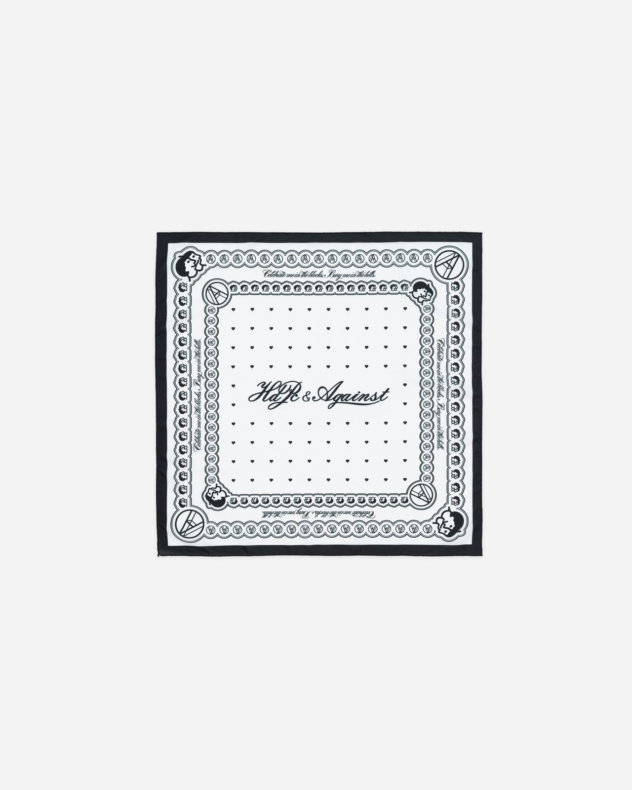 LINK BANDANA BLACK & WHITE