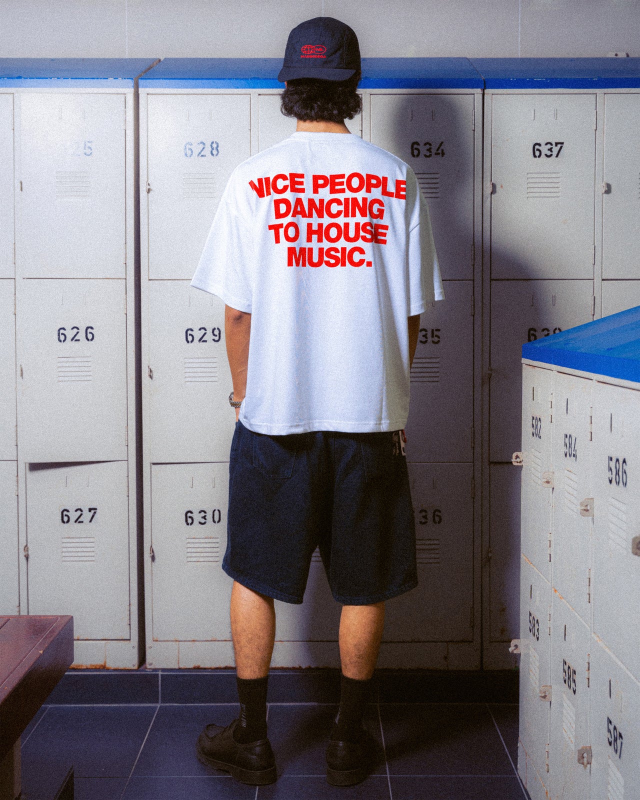 HOUSE MUSIC TEE WHITE