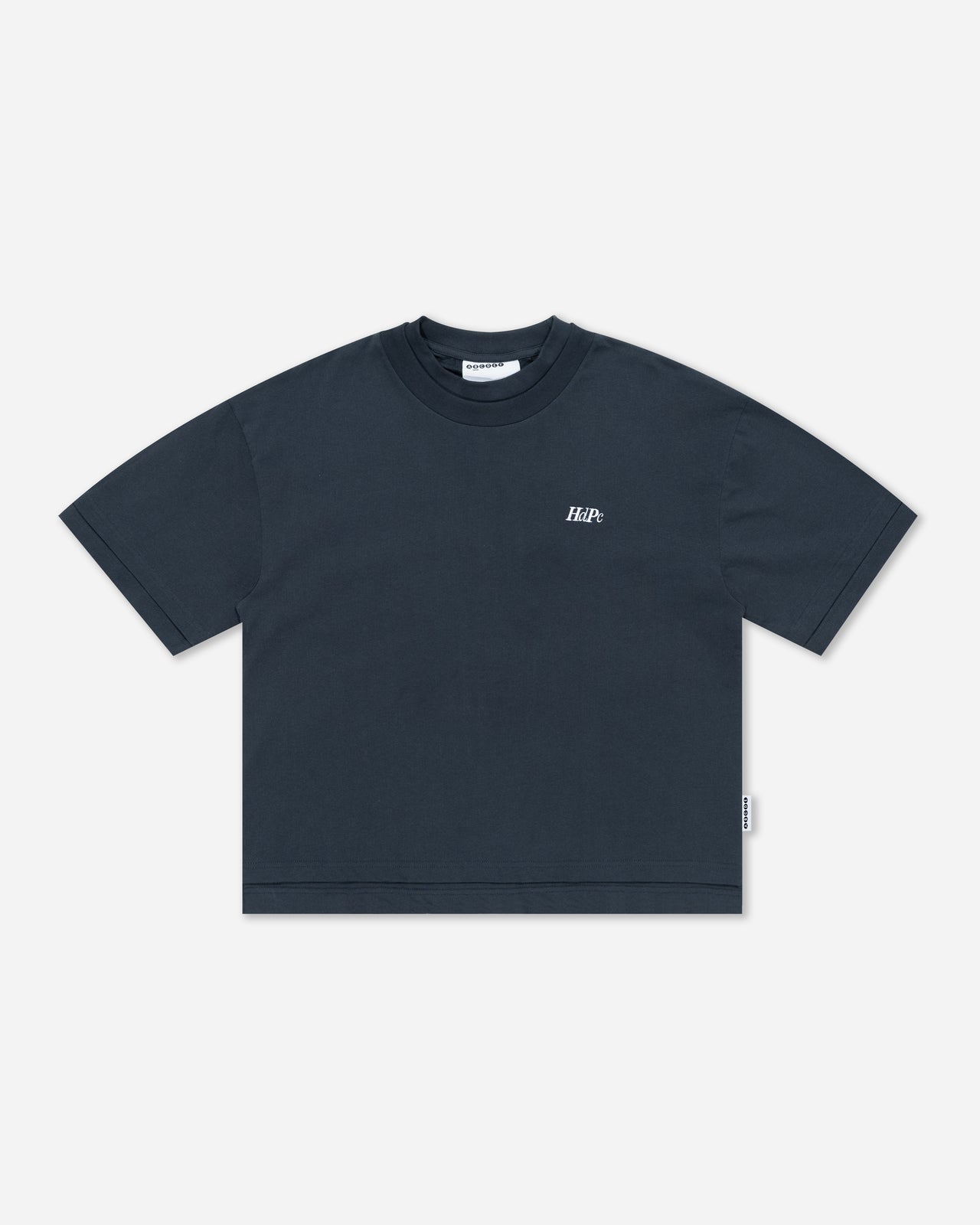 ERDAY DOUBLE LAYERED BOXY TEE DARK NAVY
