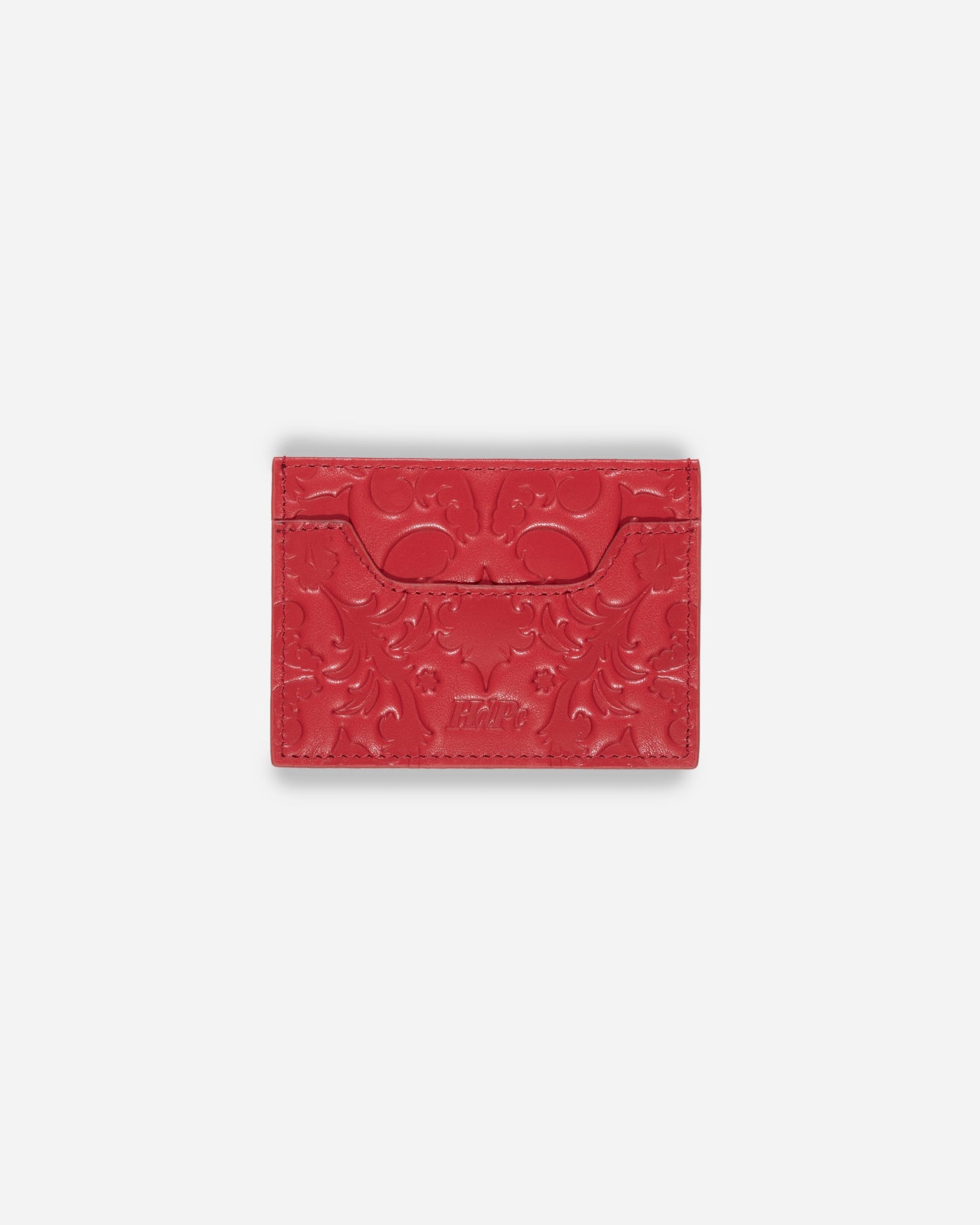 MONUMENT STAMP CARD HOLDER RED