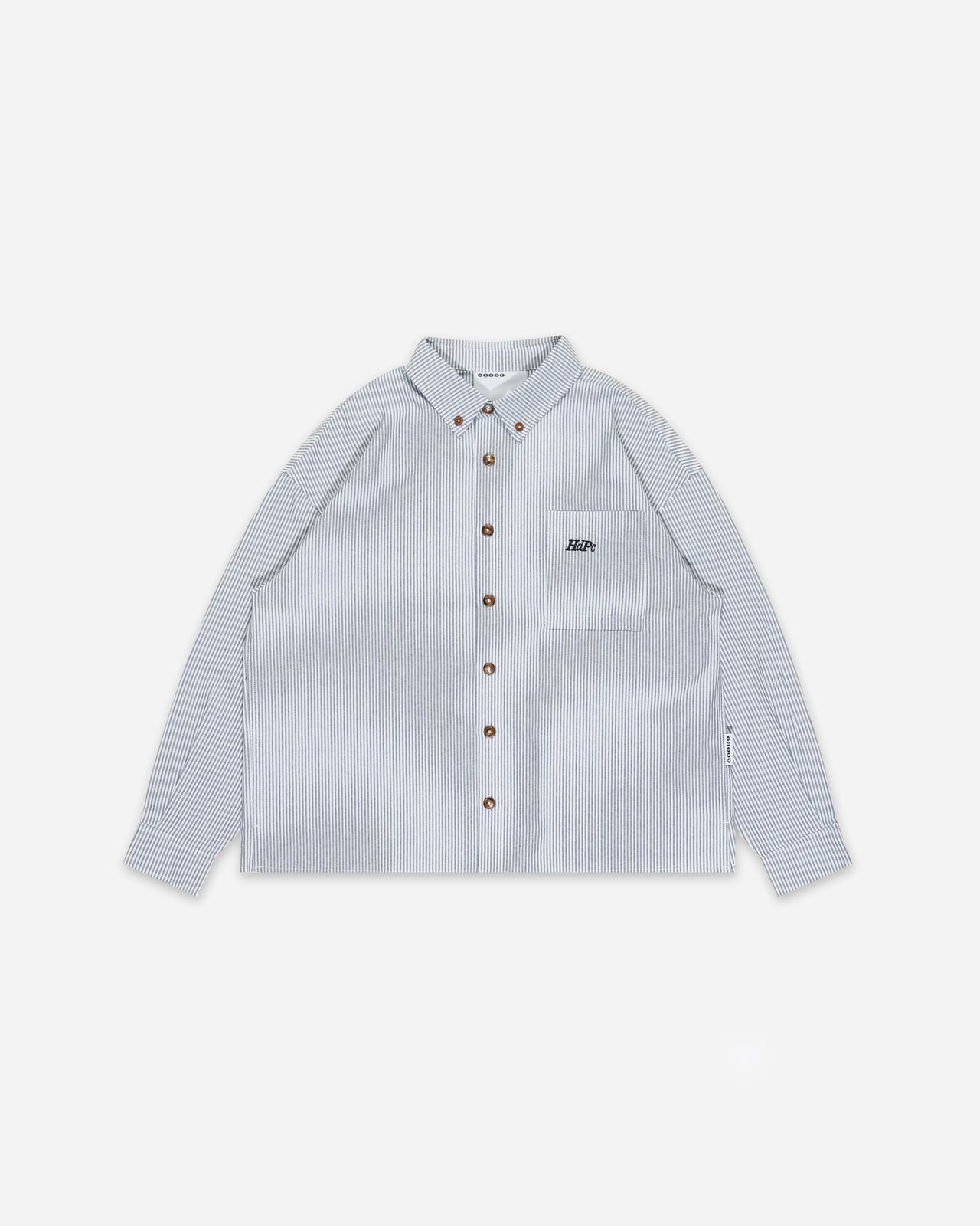 BREEZY STRIPE SHIRT GRAY