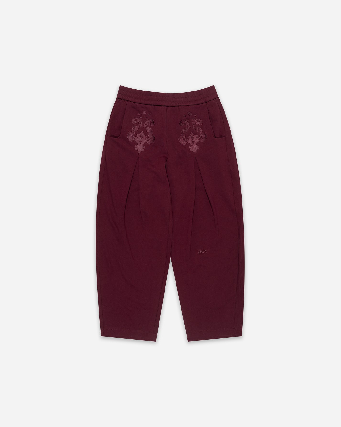 MONUMENT SWEATPANTS BURGUNDY
