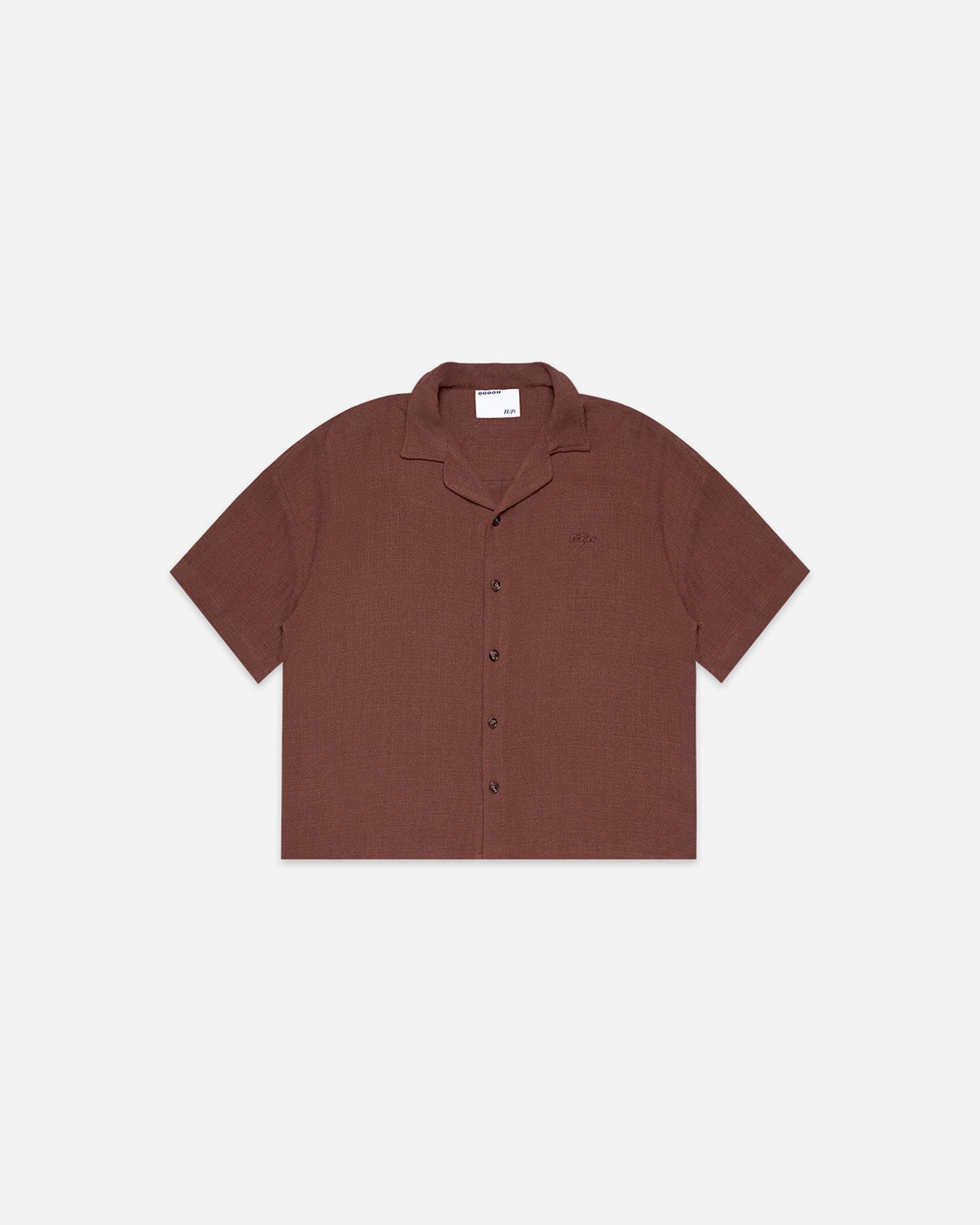 EARNEST SHIRT BURNT ORANGE