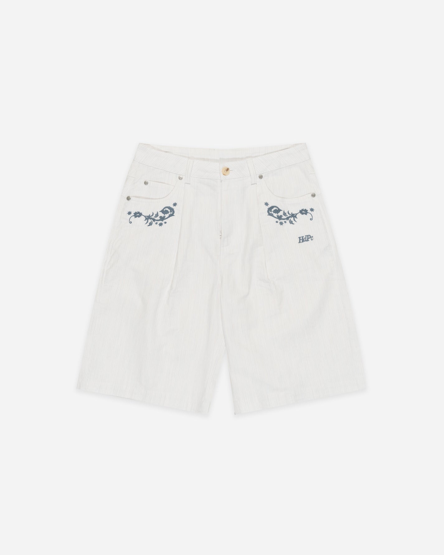 DUSTCUT SHORTS CREME WHITE