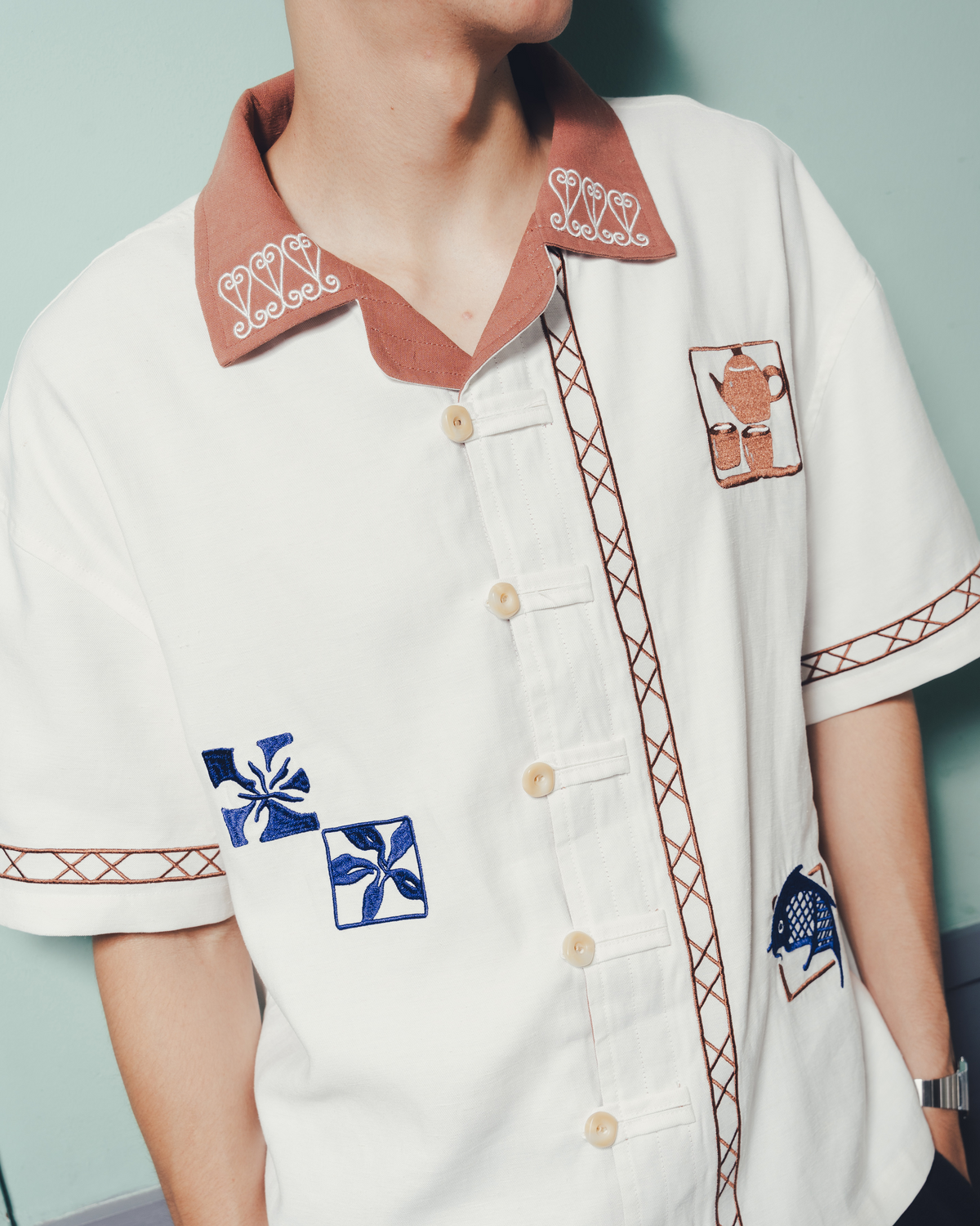9 KOPITIAM ORNAMENT SHIRT