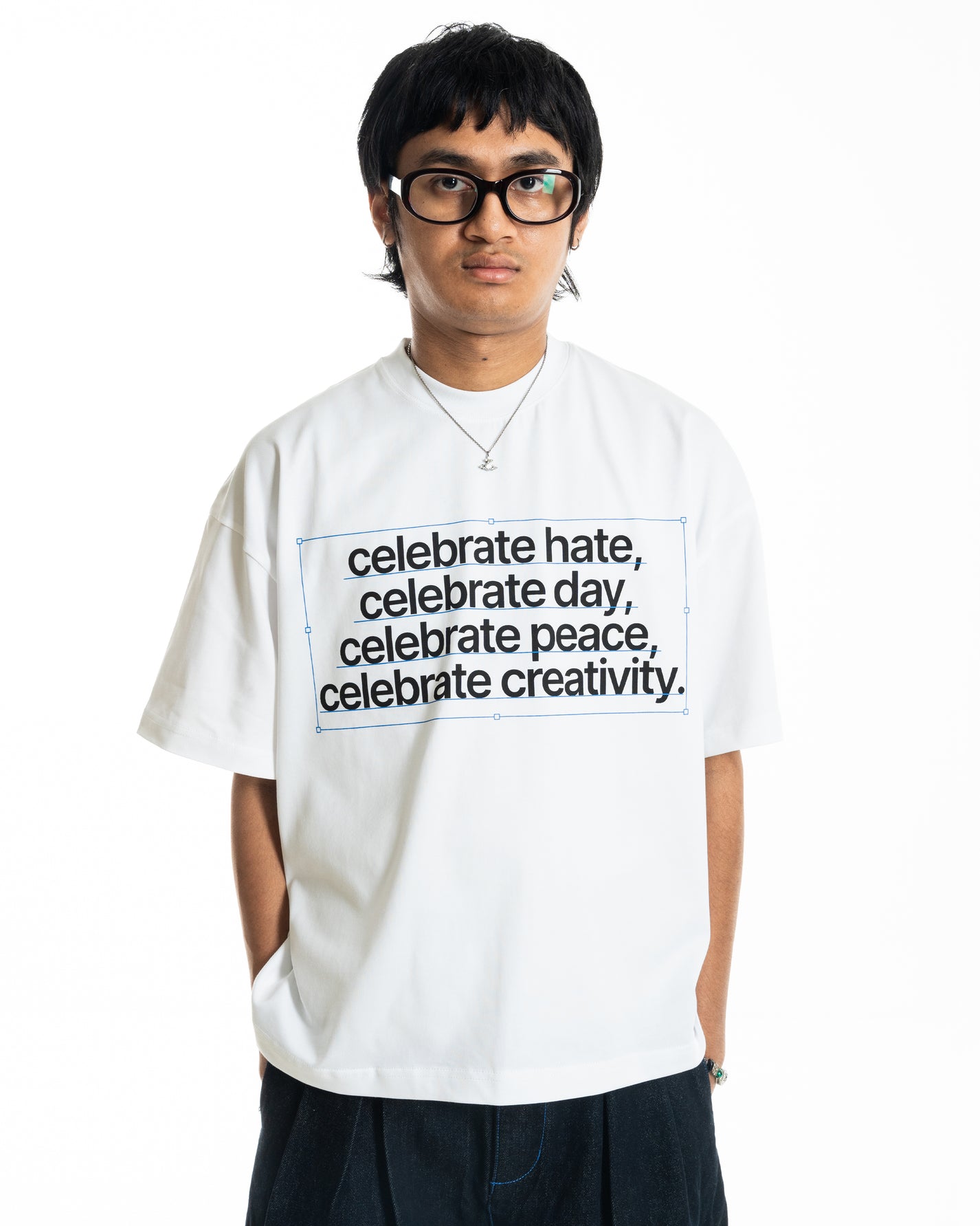 CELEBRATE HDPC TEE WHITE