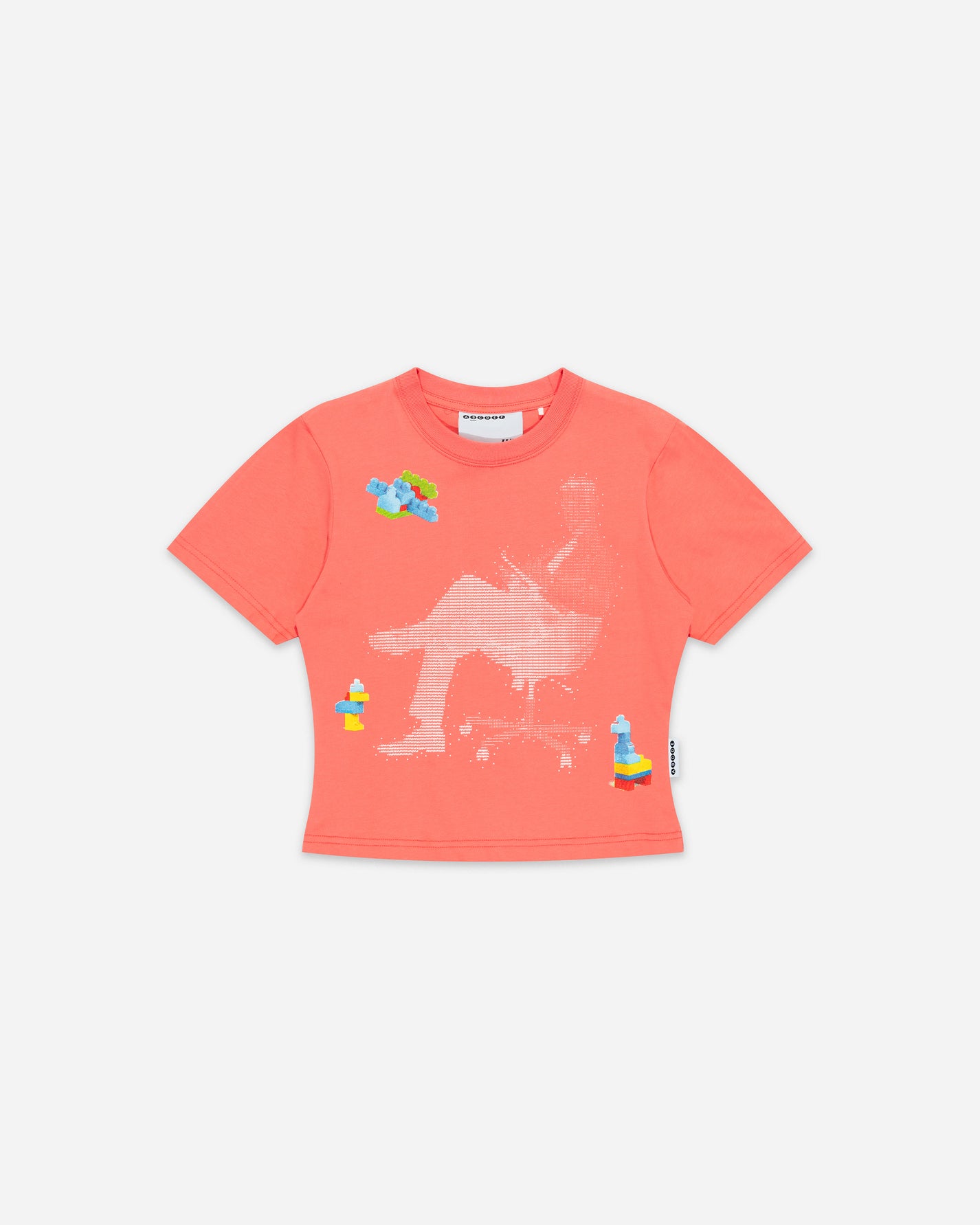 ASSEMBLE BABY TEE WASHED CRIMSON