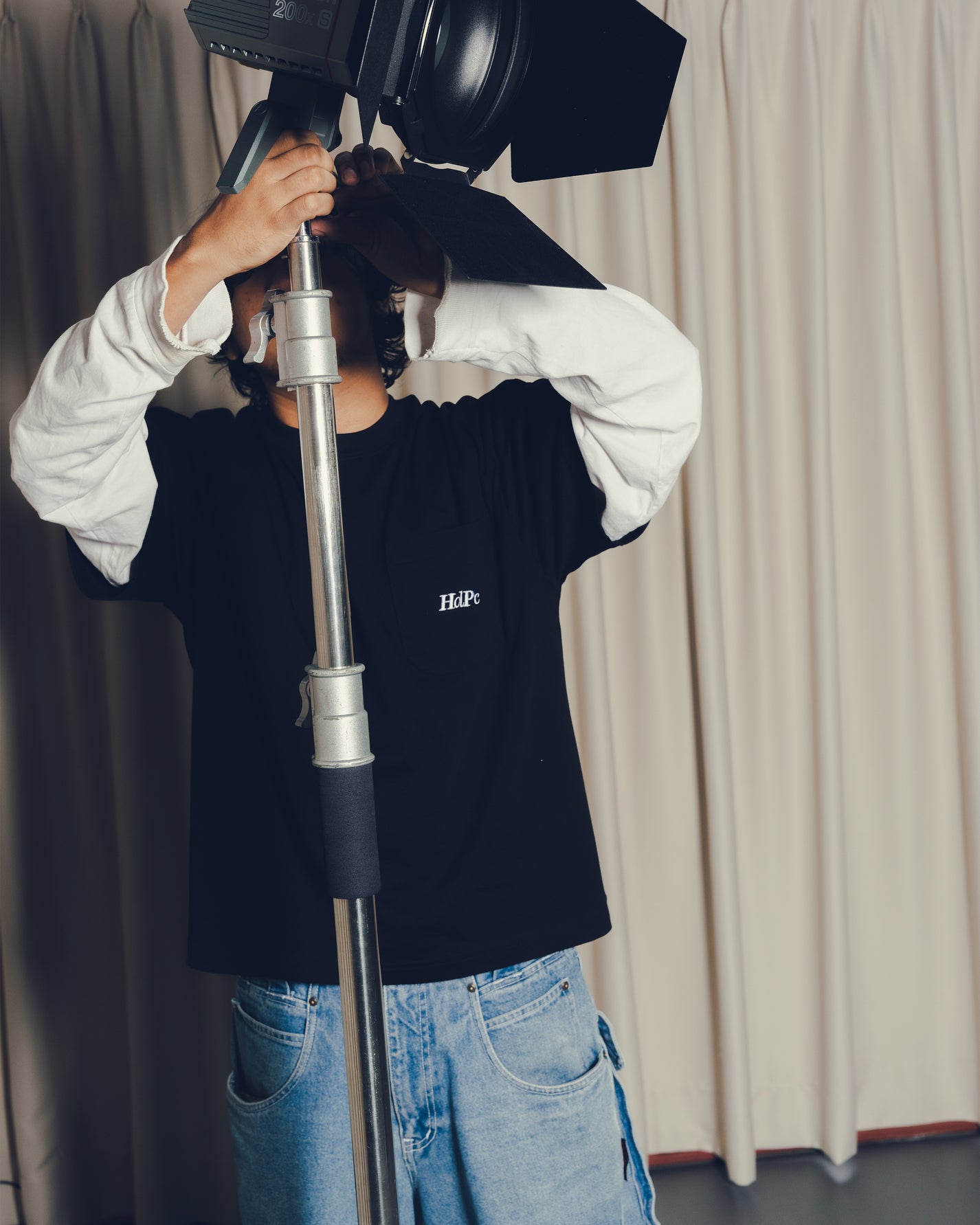 ERDAY POCKET TEE BLACK