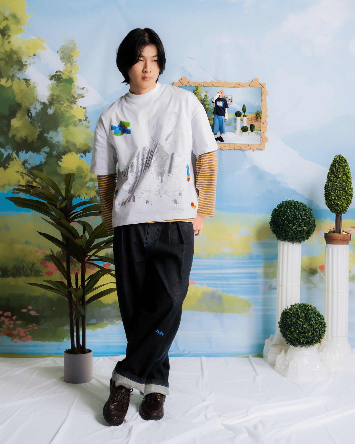ASSEMBLE TEE WHITE