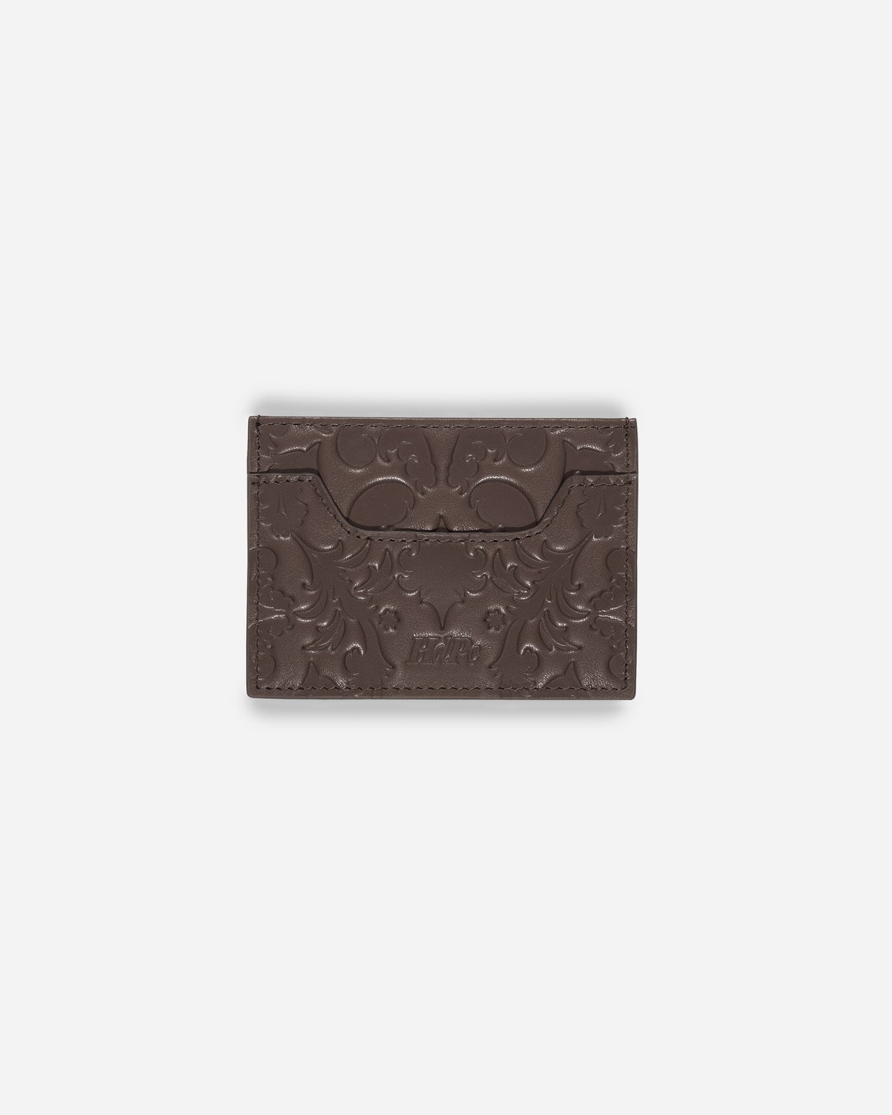 MONUMENT STAMP CARD HOLDER BROWN
