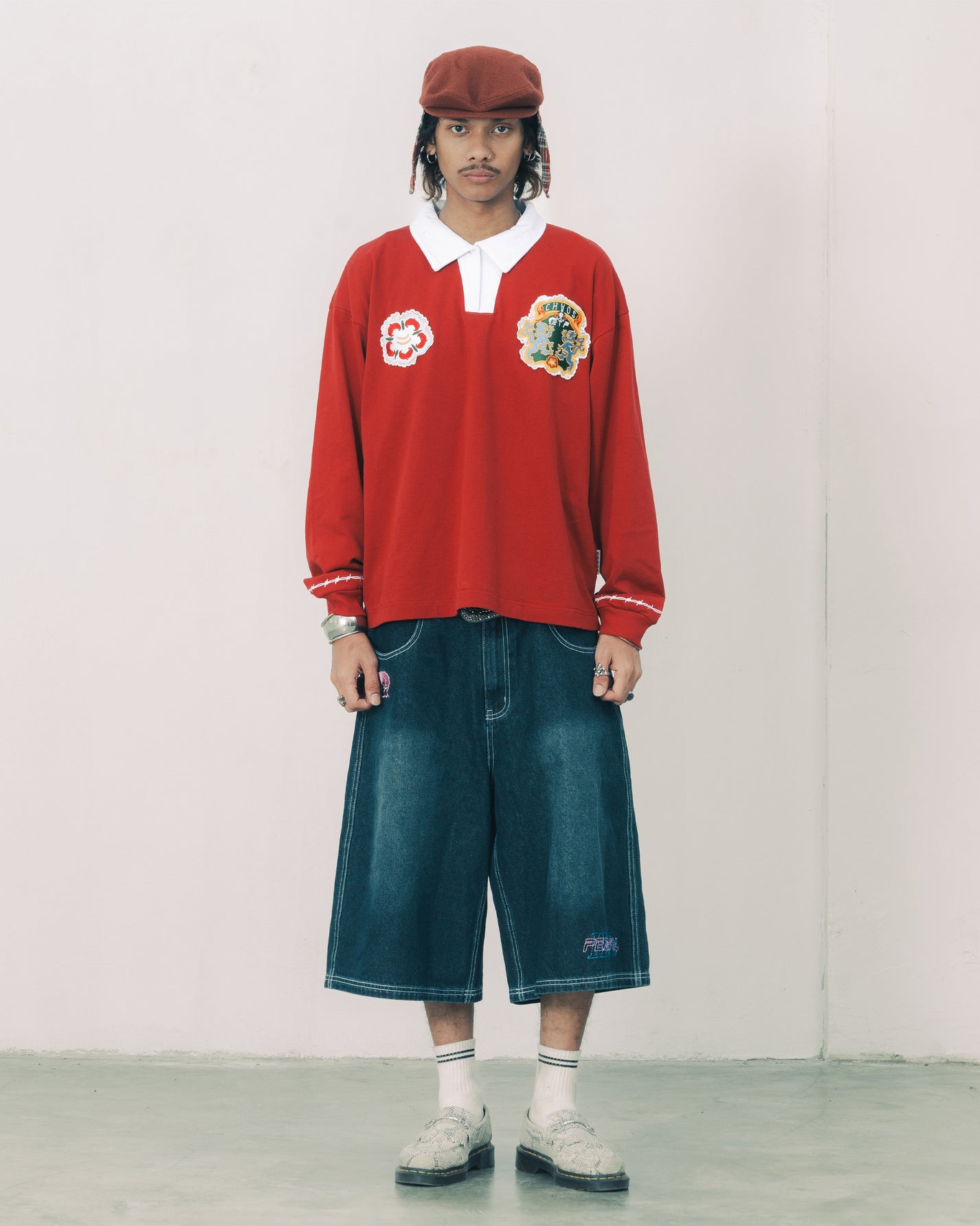 CHAOS RUGBY SHIRT RED