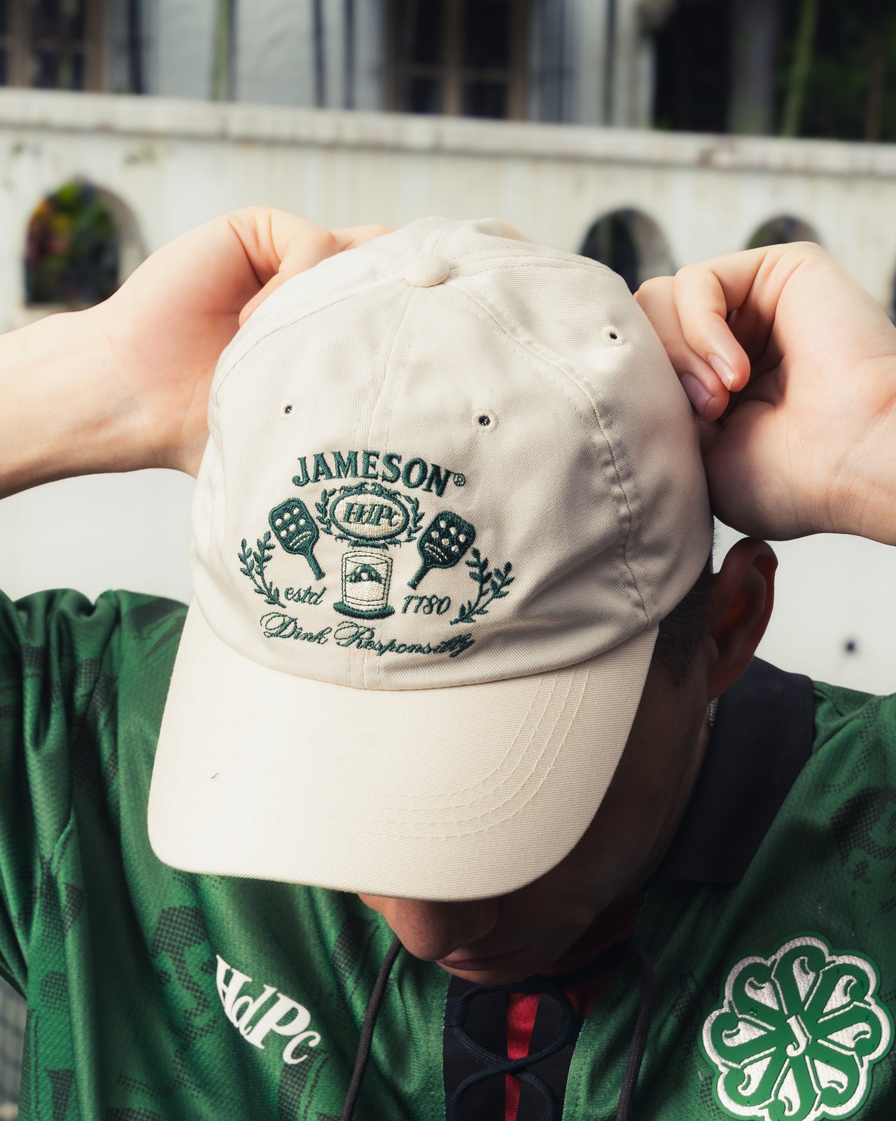 JAMESON & HDPC 6 PANEL CAP CREME