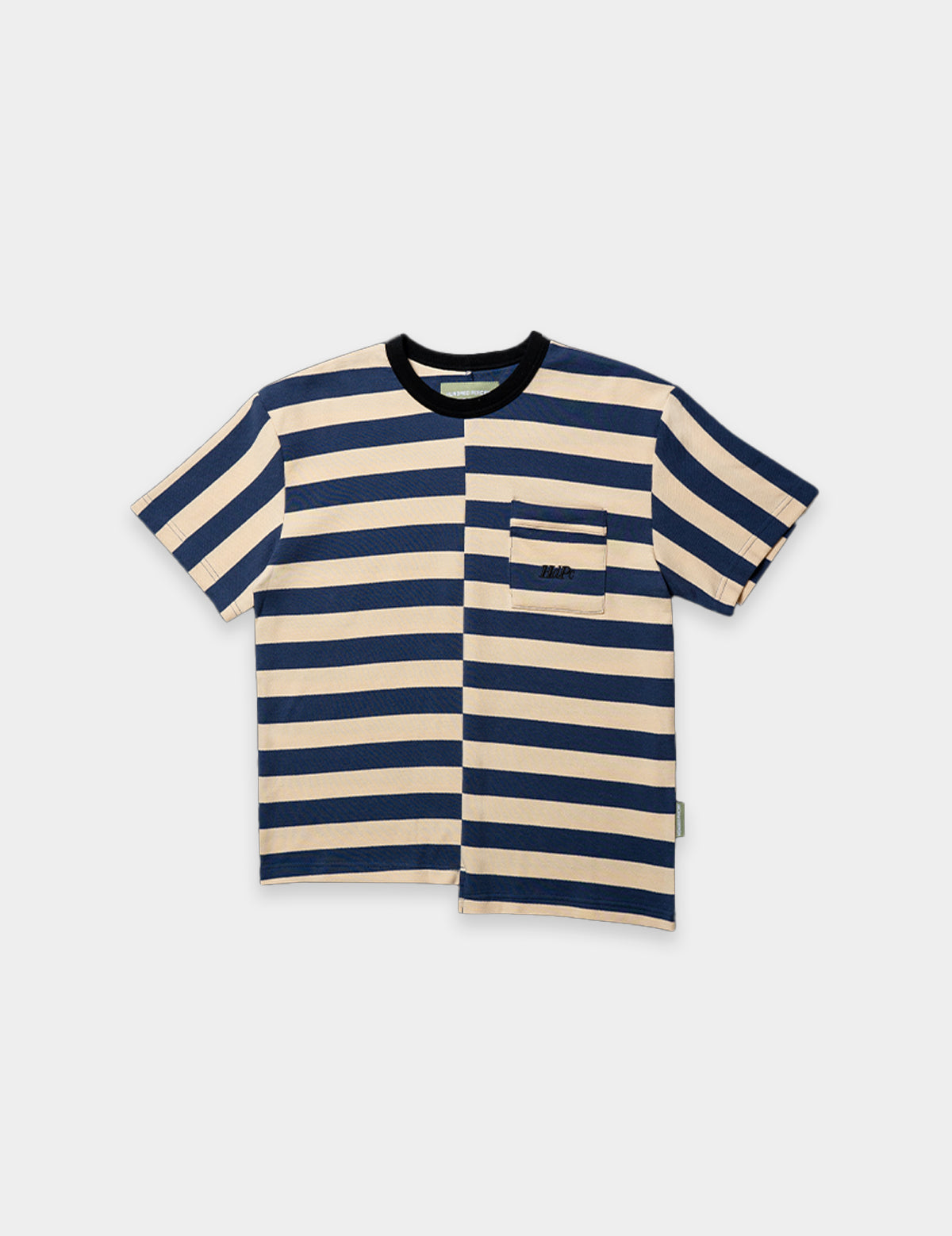 MISMATCH STRIPE TEE