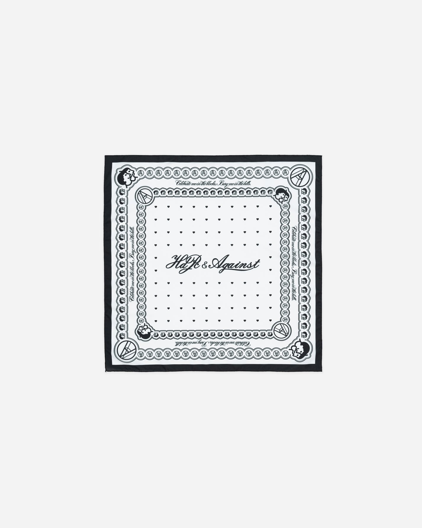 LINK BANDANA BLACK &amp; WHITE
