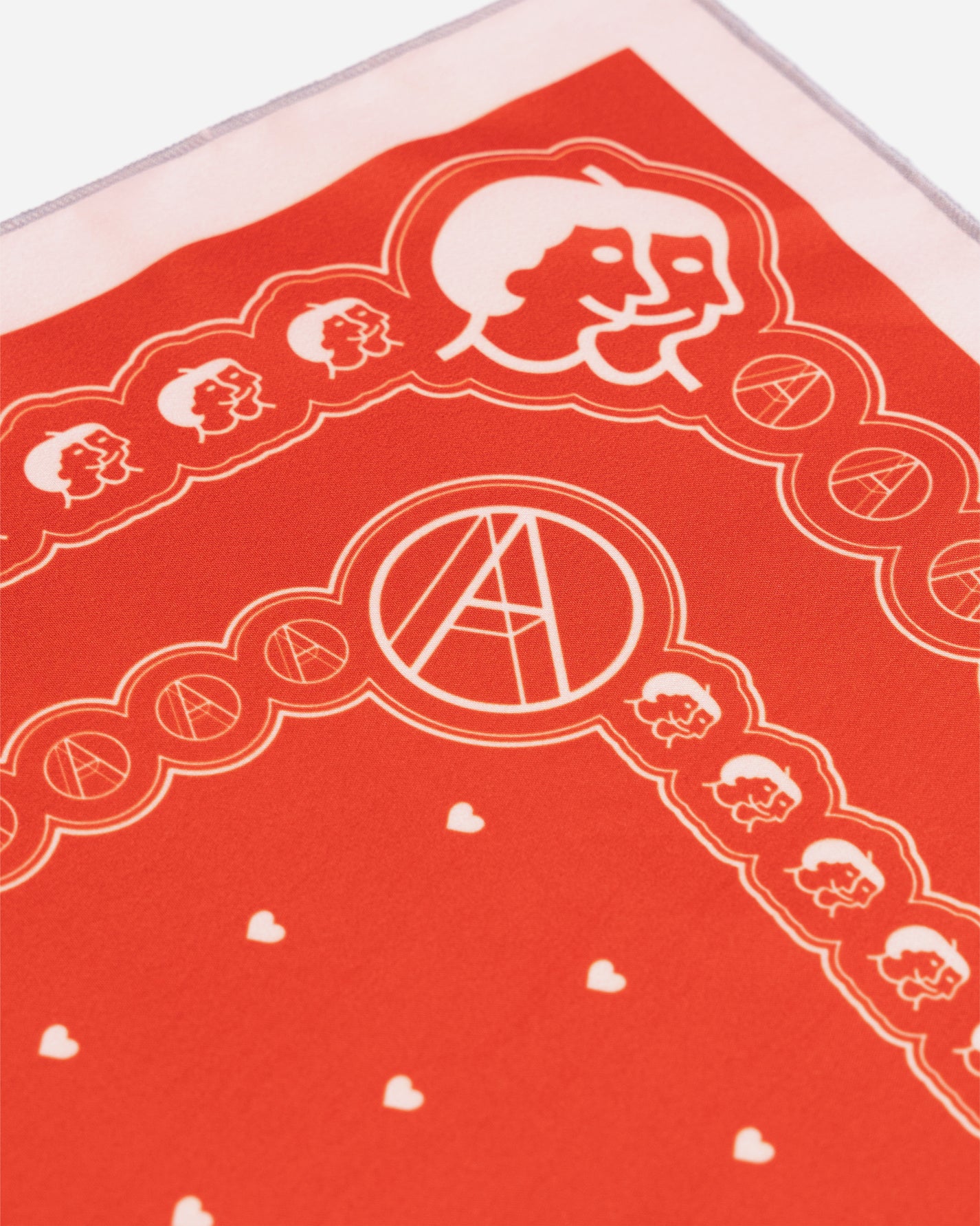 LINK BANDANA RED &amp; WHITE