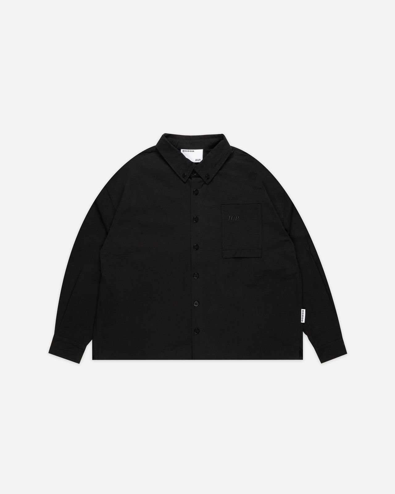 BREEZY BOXY SHIRT BLACK