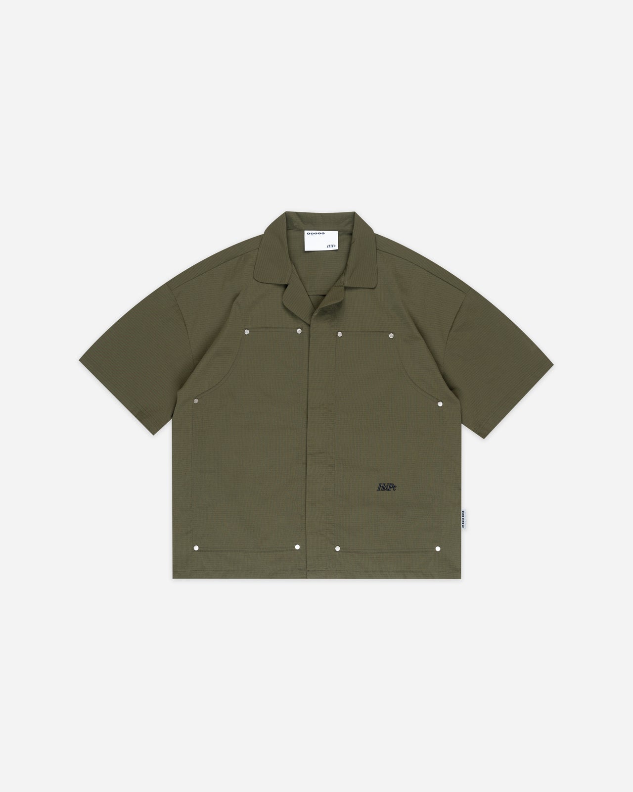 DOUBLE PADDED SHIRT FOREST GREEN