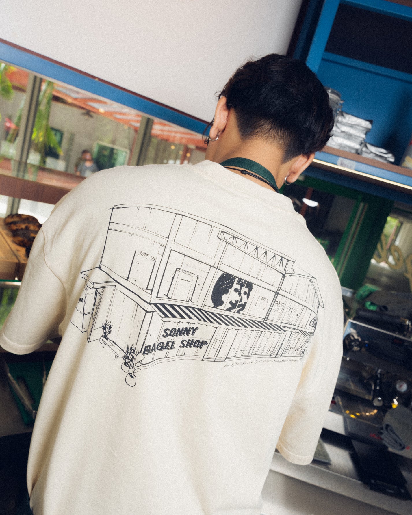 SONNY BAGEL TEE CREME