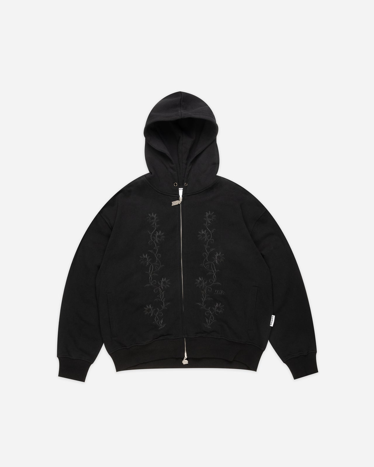 VINES DOUBLE ZIPPER HOODIE