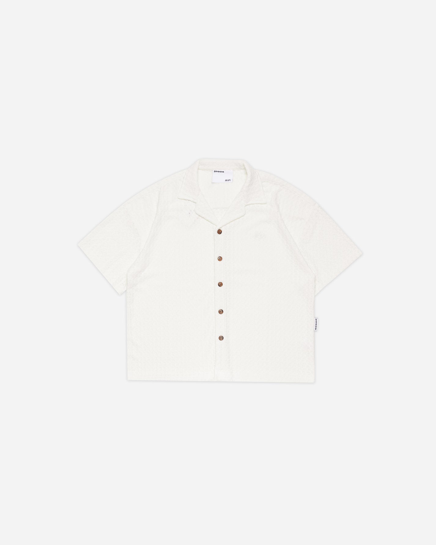 WINDOWPANE CAYO SHIRT WHITE