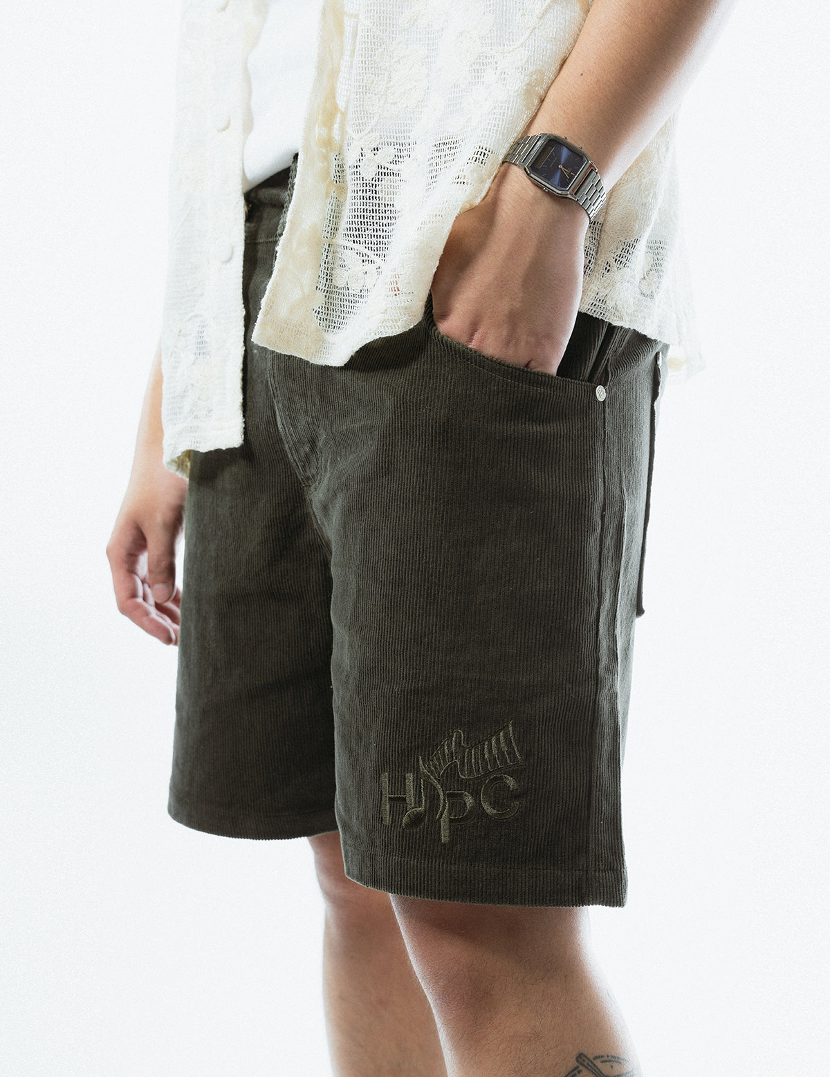 RHYTHM CORDUROY SHORTS OLIVE