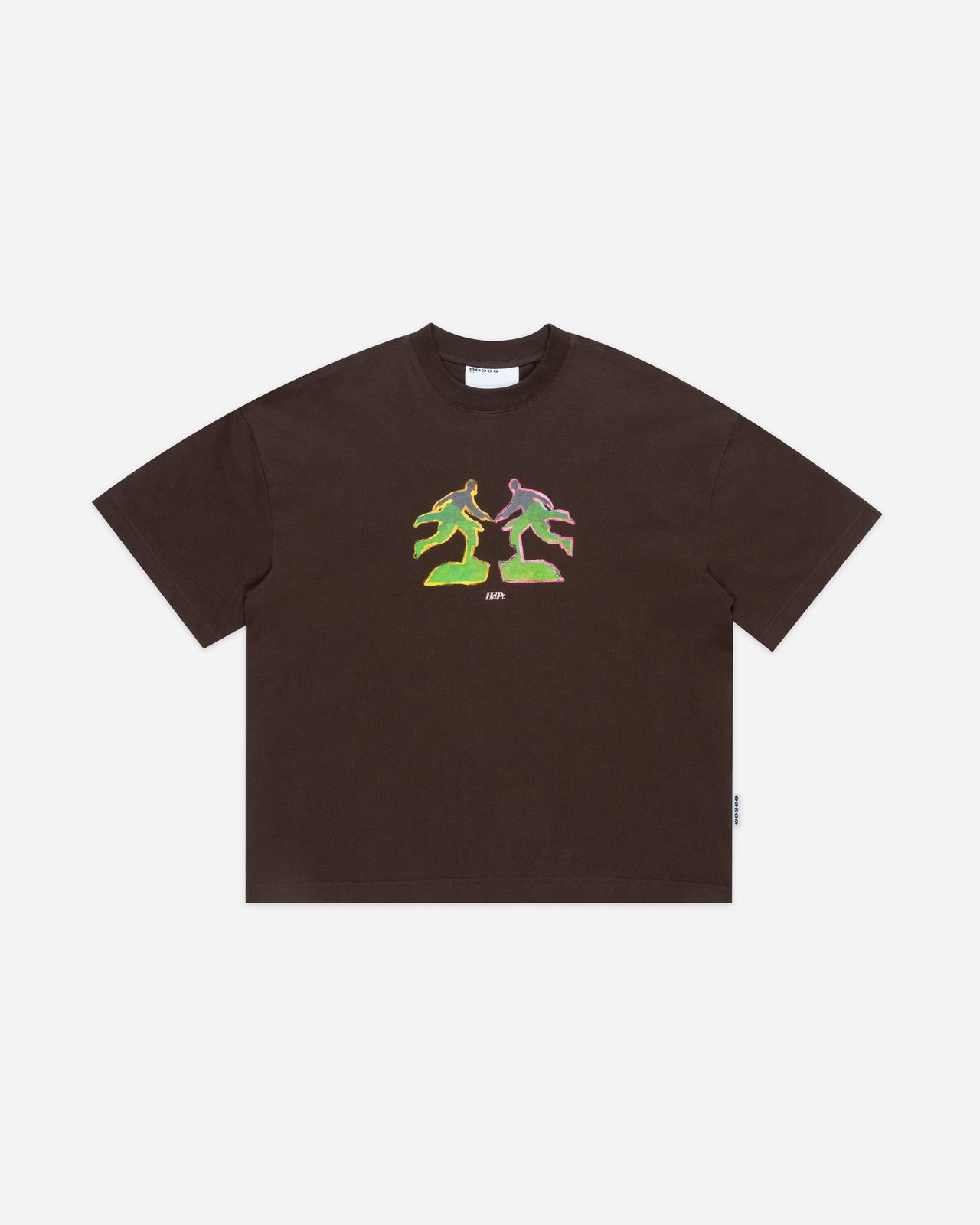 TWISTED TEE BROWN