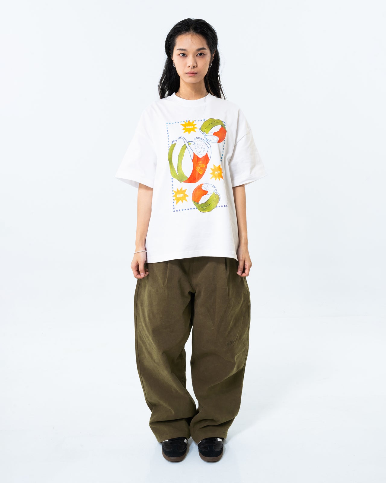 PAPER HUMAN TEE WHITE