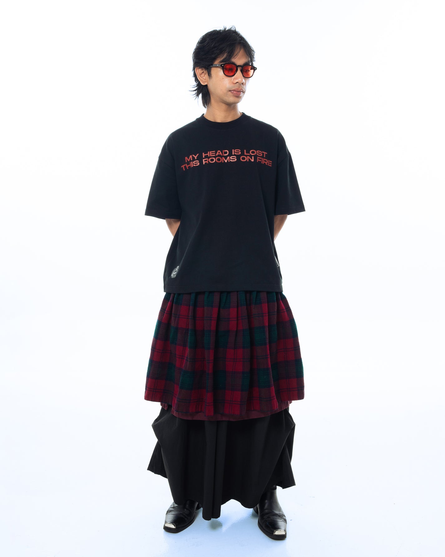 RESIDUE TEE BLACK