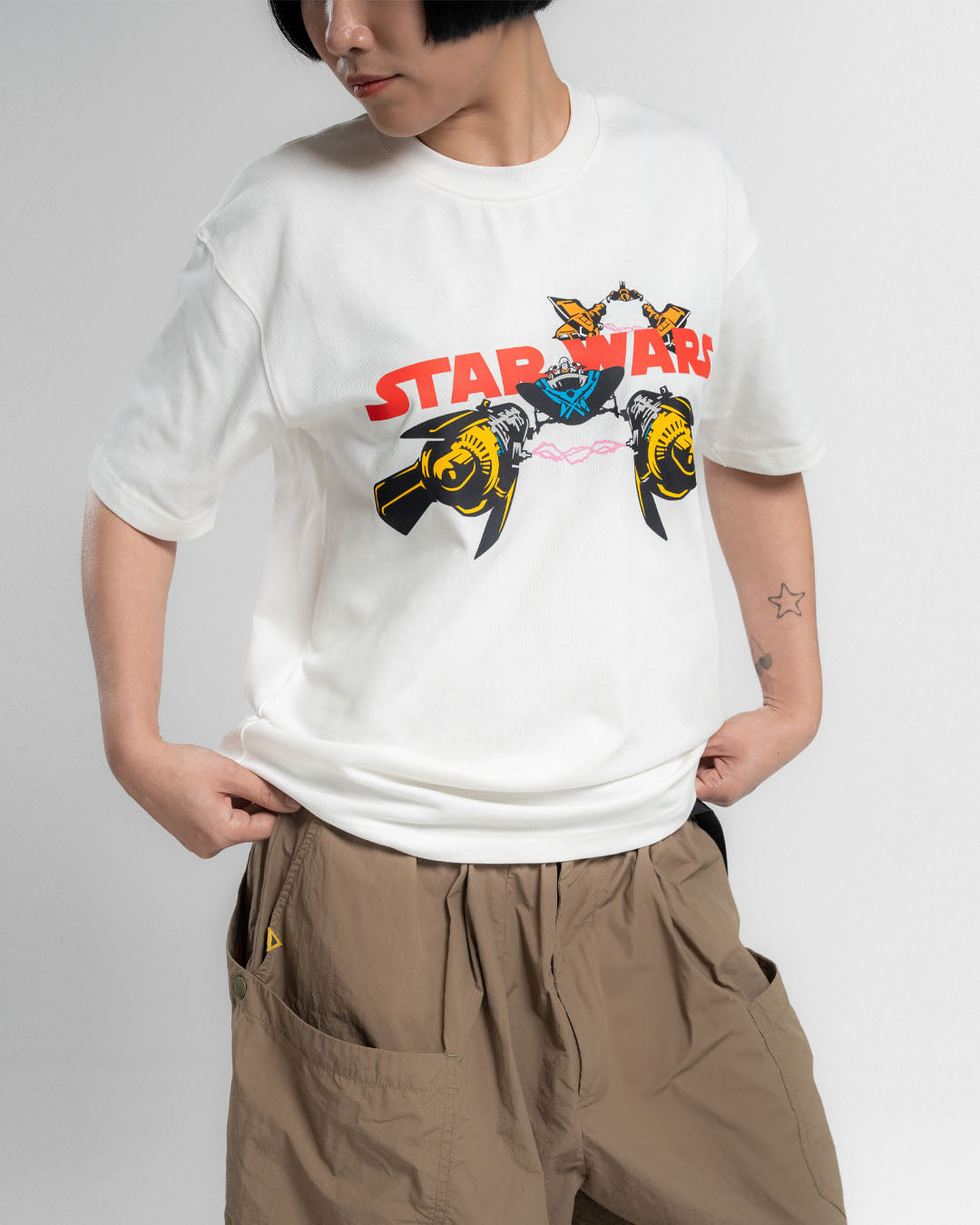 HdPc x STAR WARS™ |  POD RACING TEE WHITE