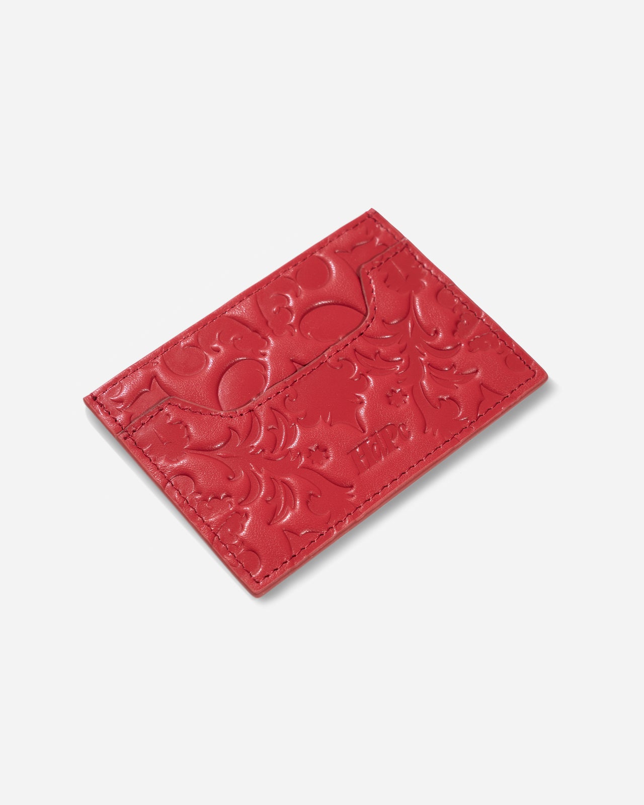 MONUMENT STAMP CARD HOLDER RED