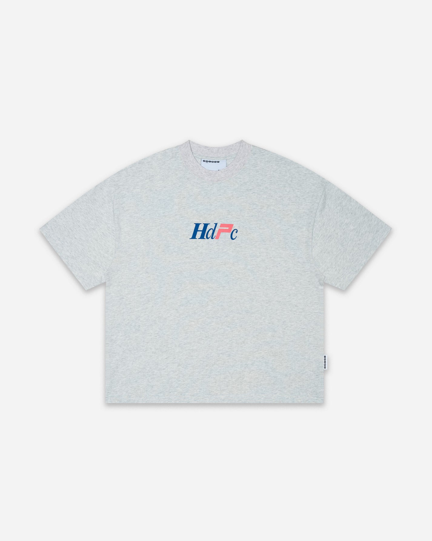 CRACKED TEE HEATHER GREY