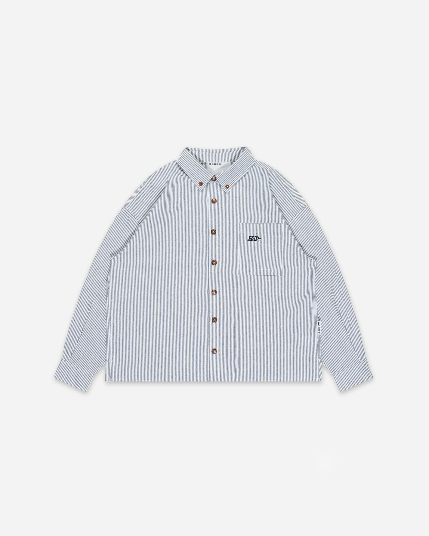 BREEZY STRIPE SHIRT GRAY