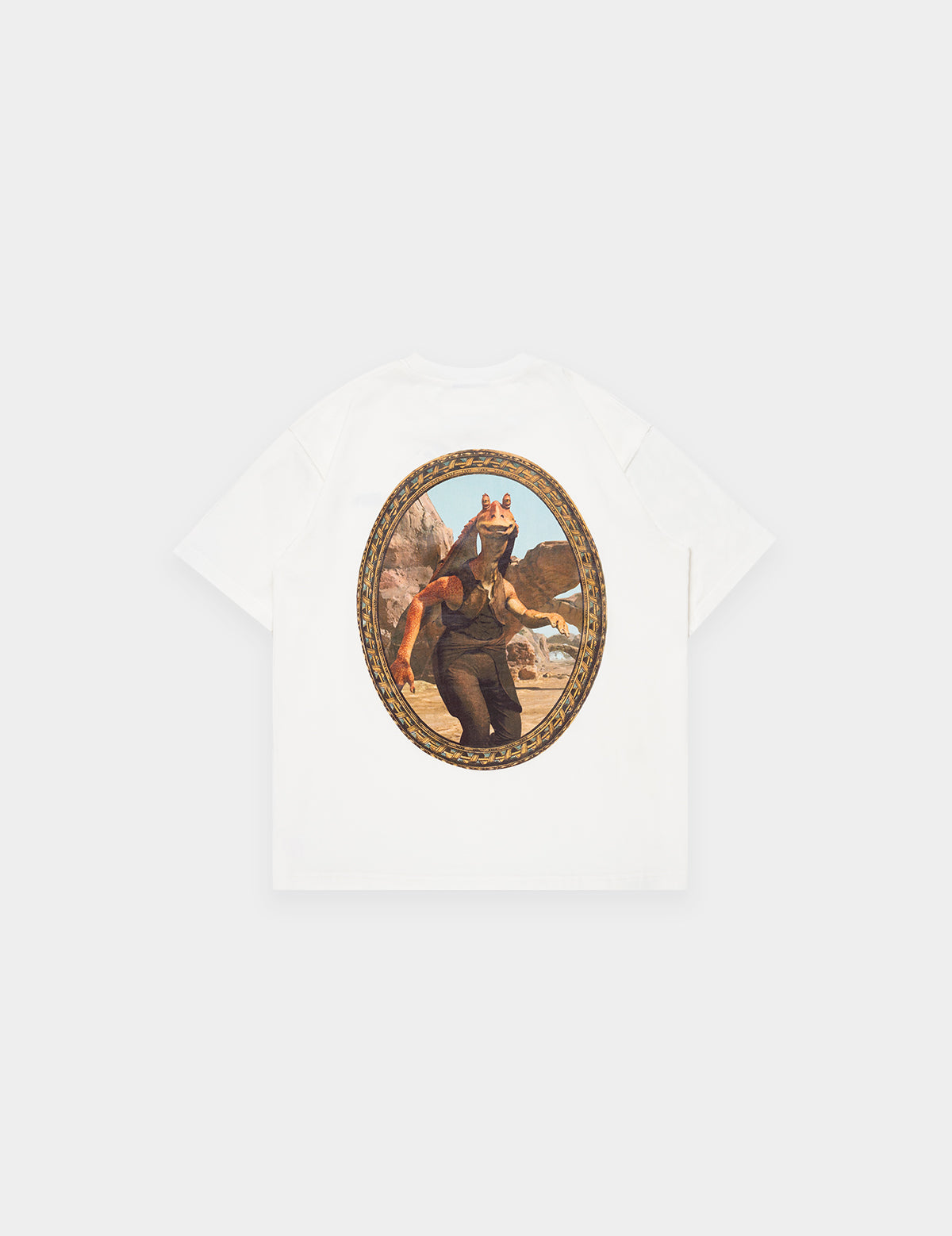 HdPc x STAR WARS™ | JAR JAR BINKS FRAME TEE WHITE