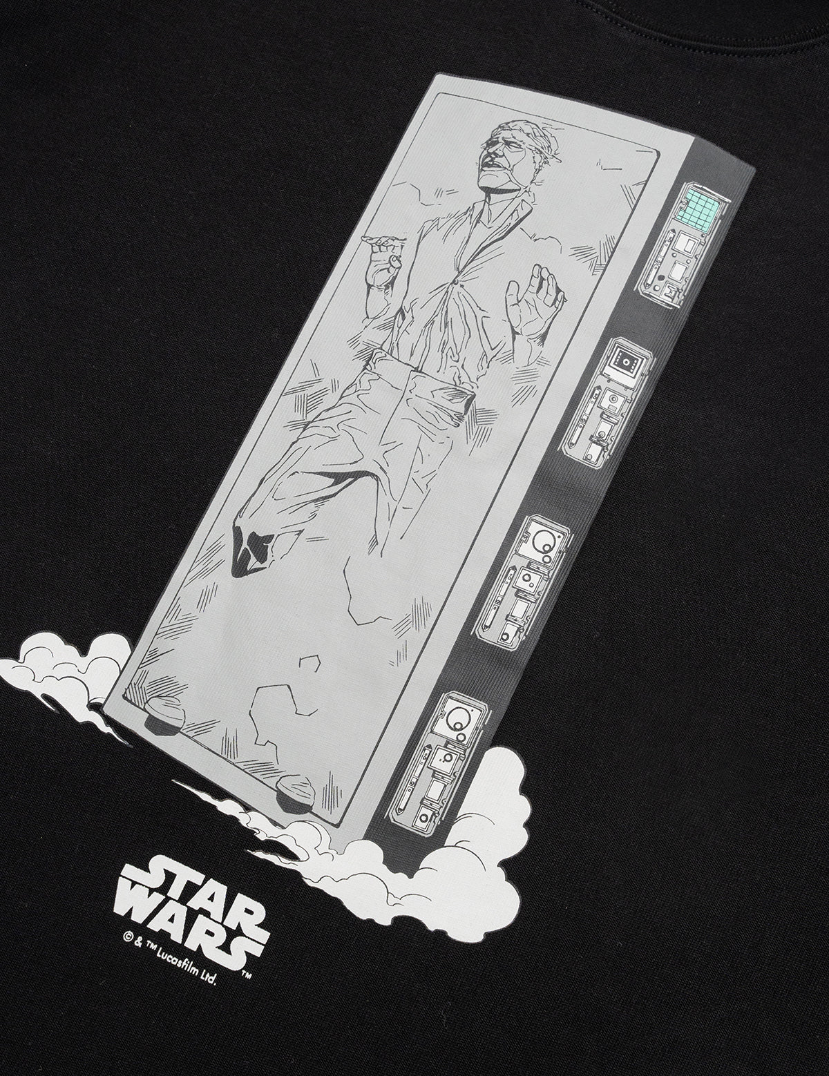 HdPc x STAR WARS™ | CARBONITE HAN SOLO TEE BLACK