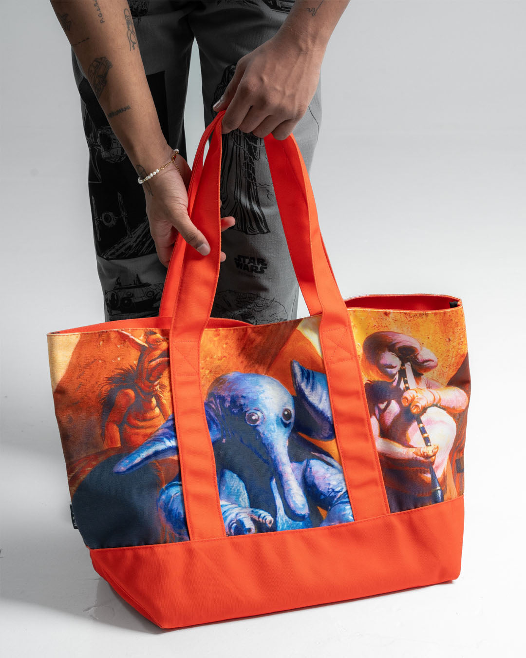 STAR WARS TOTE BAG ORANGE COLOUR