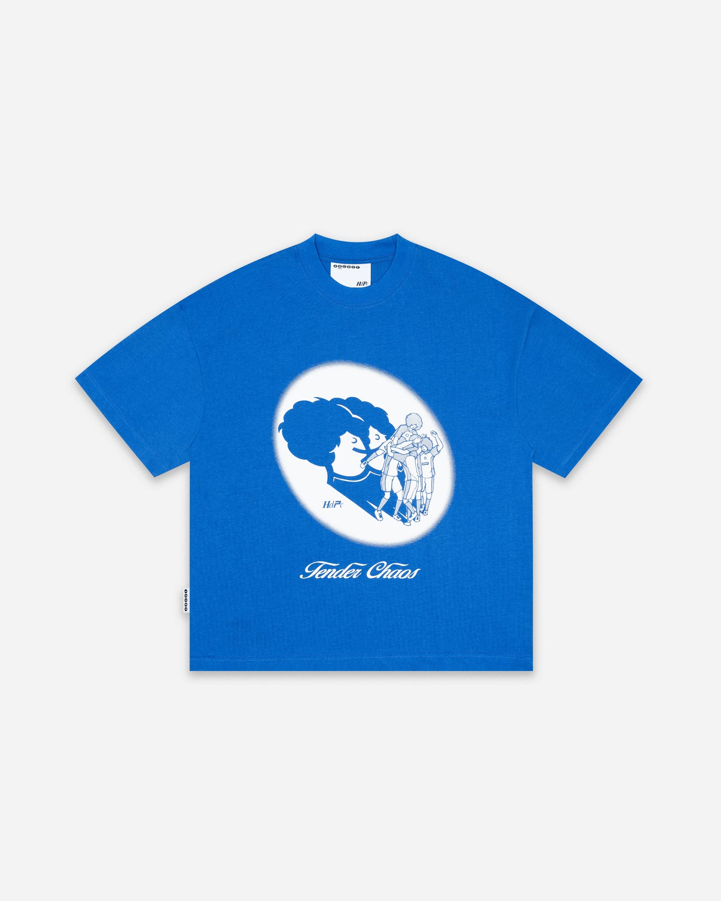 TENDER CHAOS TEE ROYAL BLUE