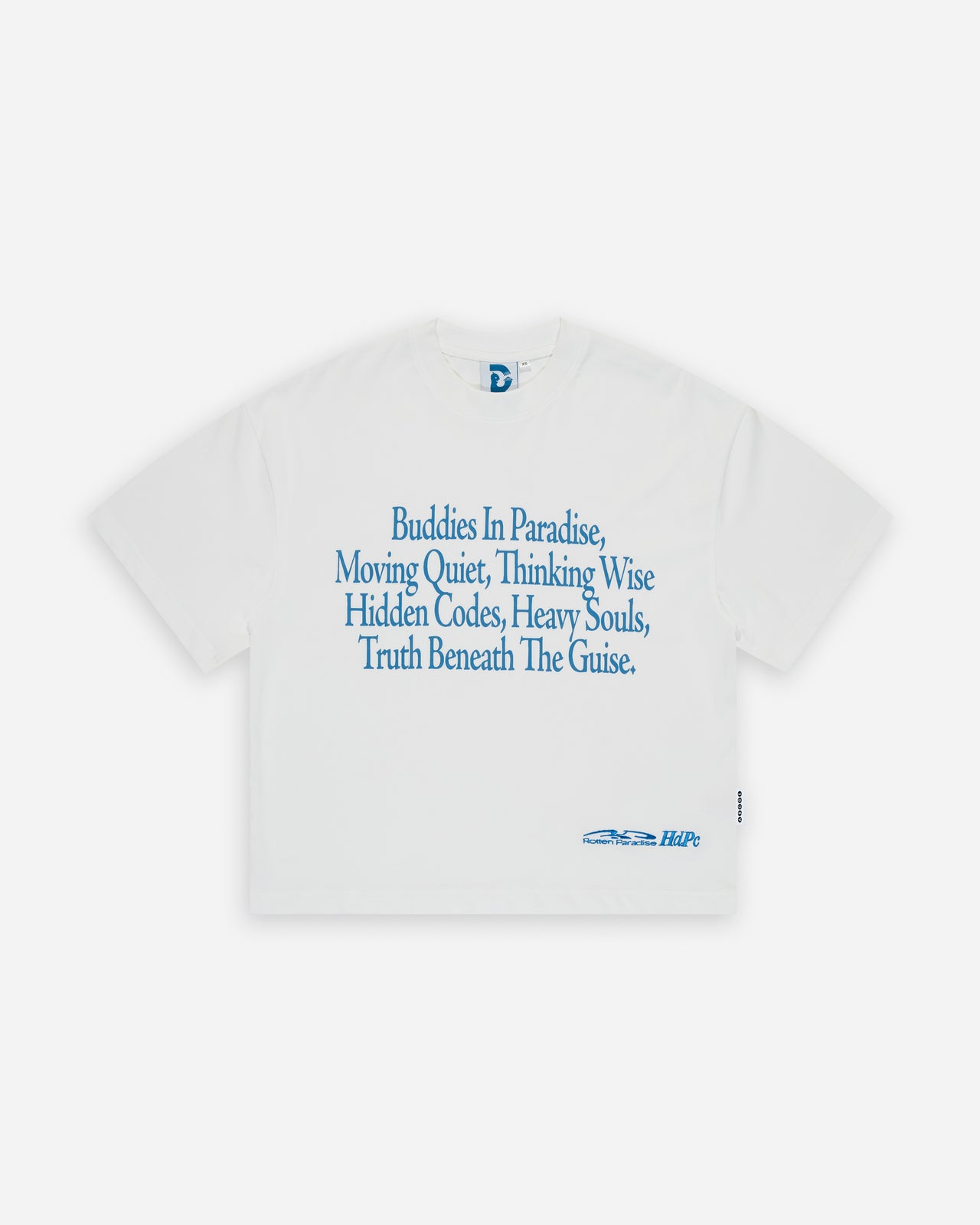 BUDDIES IN PARADISE QUOTES TEE
