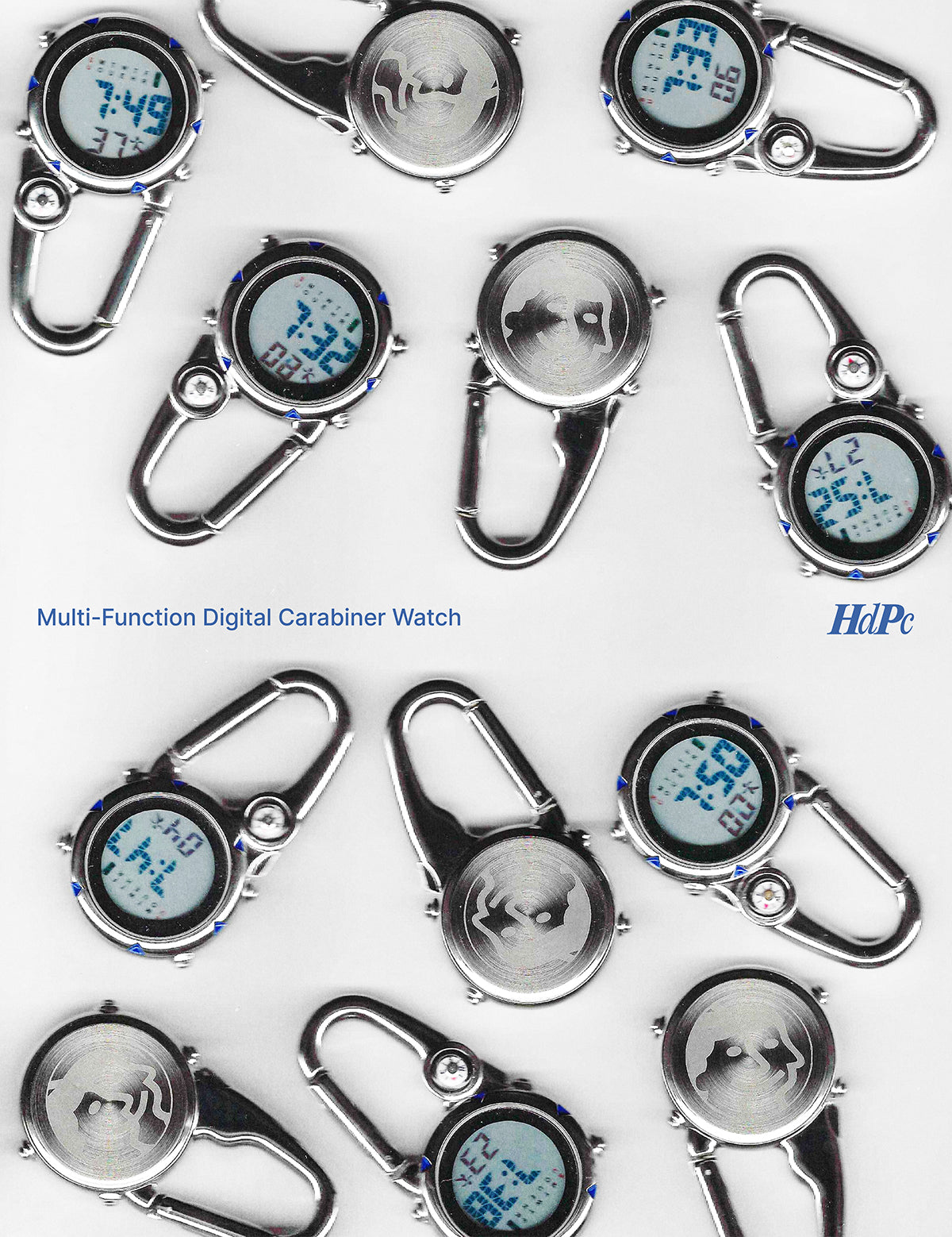 BUDDIES MULTI-FUNCTION DIGITAL CARABINER WATCH