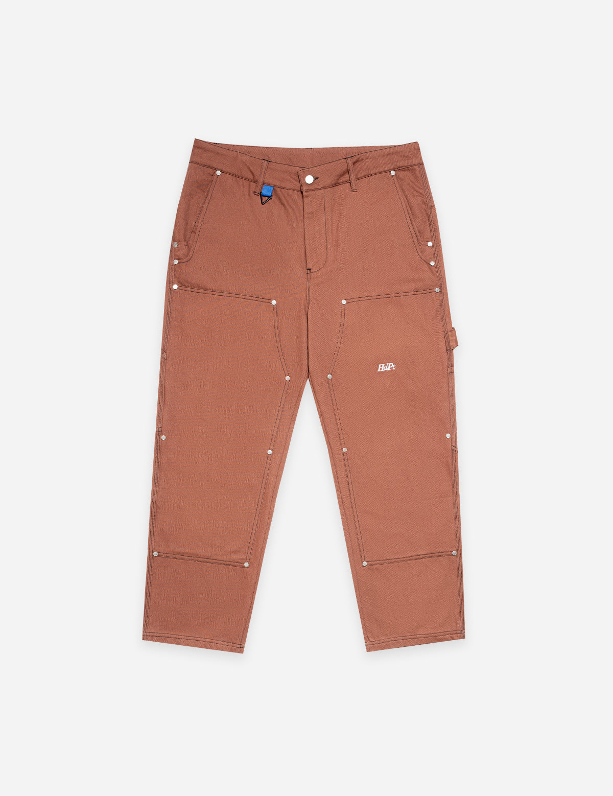 DOUBLE KNEE PANTS BROWN
