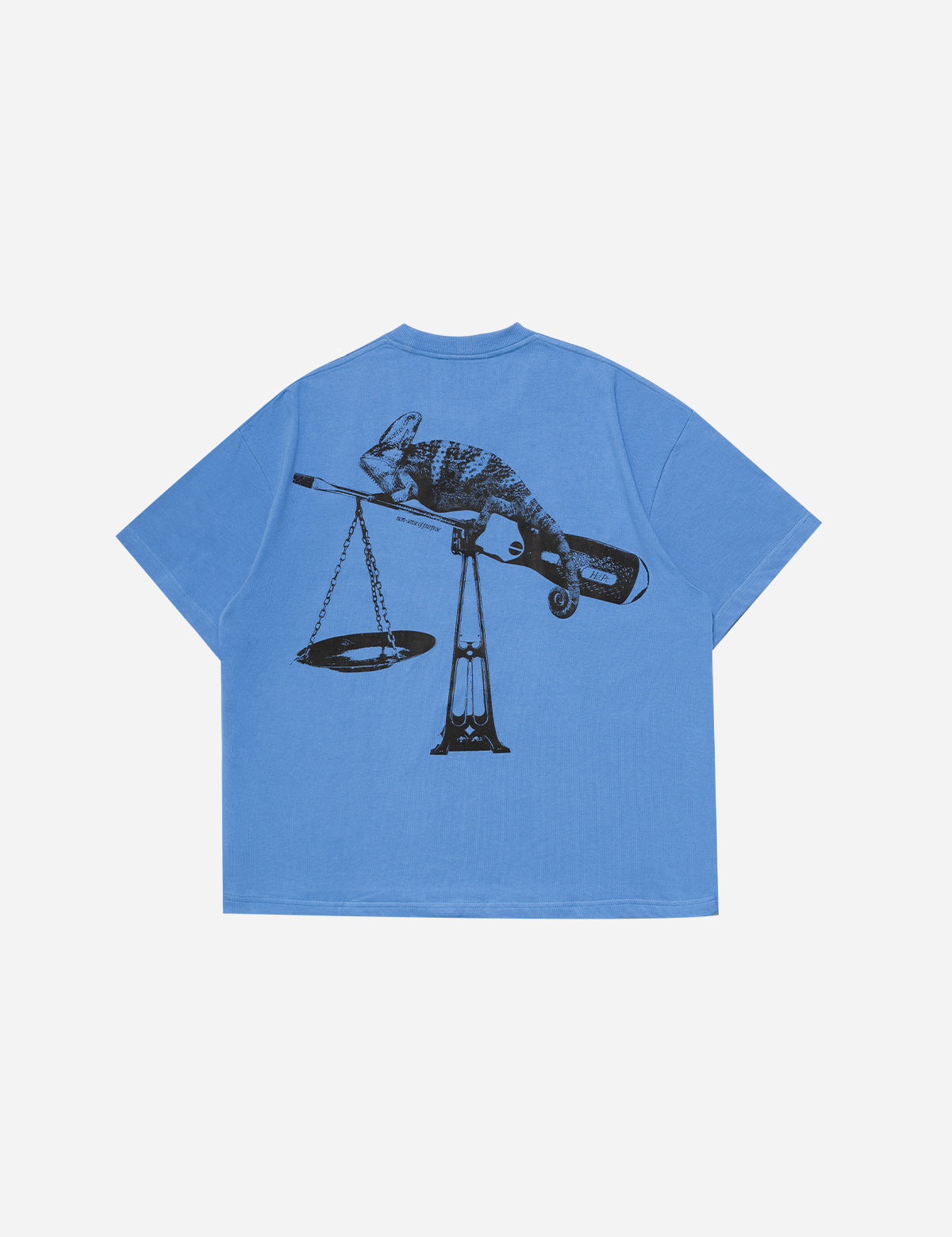 ODD SCALE TEE BLUE