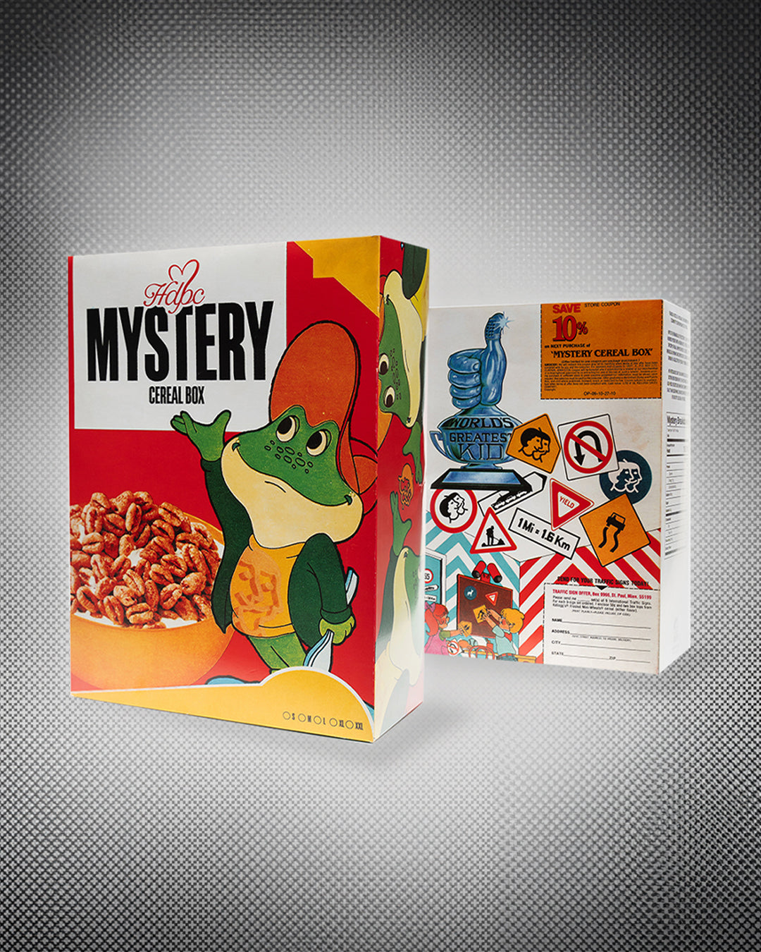 PLATINUM MYSTERY CEREAL BOX — BASIC