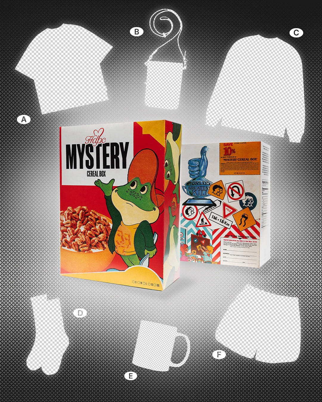 PLATINUM MYSTERY CEREAL BOX — BASIC